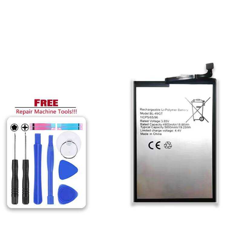 Mobile Phone Battery For Tecno Camon 17 CG6 CG7 5000mAh BL-49GT Premium Replacement Long Lasting