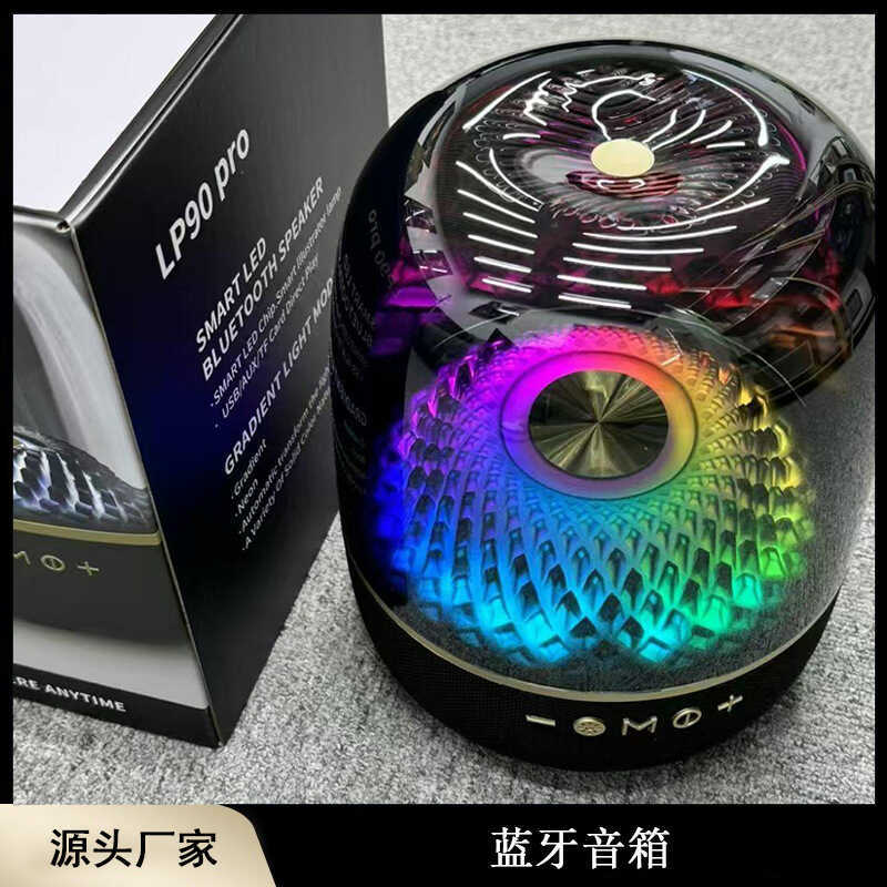 Huaqiang North Manhattan LP90pro Bluetooth Audio Family K Song ลําโพงตั้งโต๊ะไร้สายกระจกซับวูฟเฟอร์ส