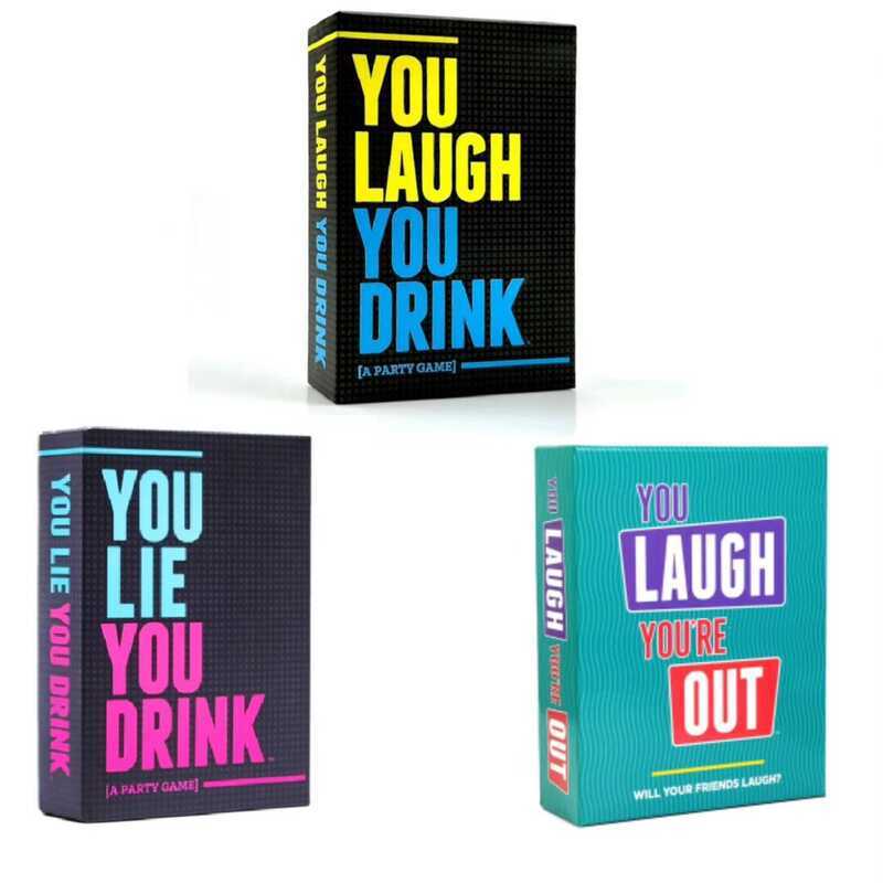 ภาษาอังกฤษทั้งหมด You ugh youre out You ugh out Family Party การ์ดเกมสําหรับผู้ใหญ่