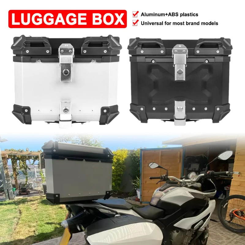 80L 85L 100L Universal Motorcycle Tail Box Trunk Rear Luggage Tool Cases For BMW R1200GS F750GS G31