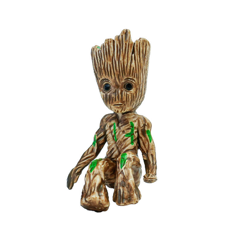 ตู้ปลาภูมิทัศน์ Groot Tree Mermaid Tank Micro ภูมิทัศน์ตกแต่งภูมิทัศน์ DIY ของเล่นเดสก์ท็อปตกแต่งตกแ