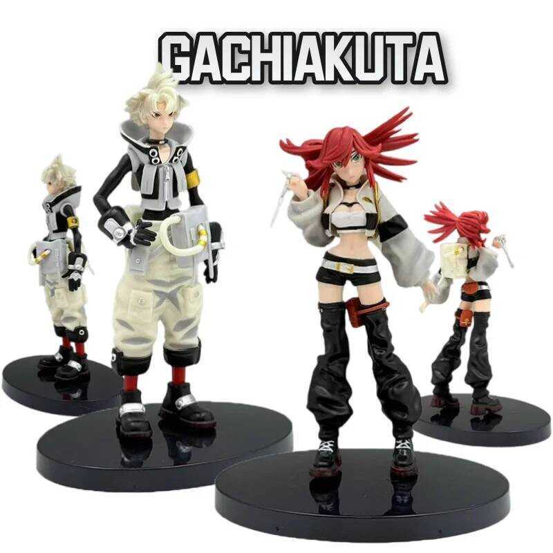 C GACHIAKUTA Anime Figure Riyo Rudo Surebrec PVC Action Figures Character Collection Series Model O