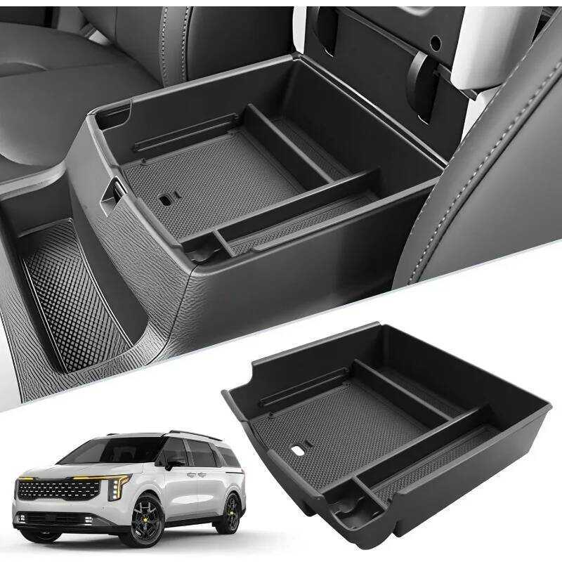 Center Organizer สําหรับ 2025+ LX/LXS/EX/SX/SX Prestige คอนโซลถาด Kia Carnival 2025
