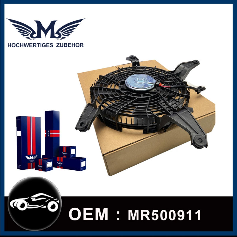 M Air Conditioner Condenser Fan Motor And Shroud for Mitsubishi Pajero Montero 3 4 III IV V73 V75 V