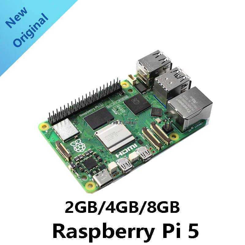 Raspberry รุ่น Pi 5 ของแท้ รุ่น Pi5 ตัวเลือก RAM 2GB 4GB / 8GB /