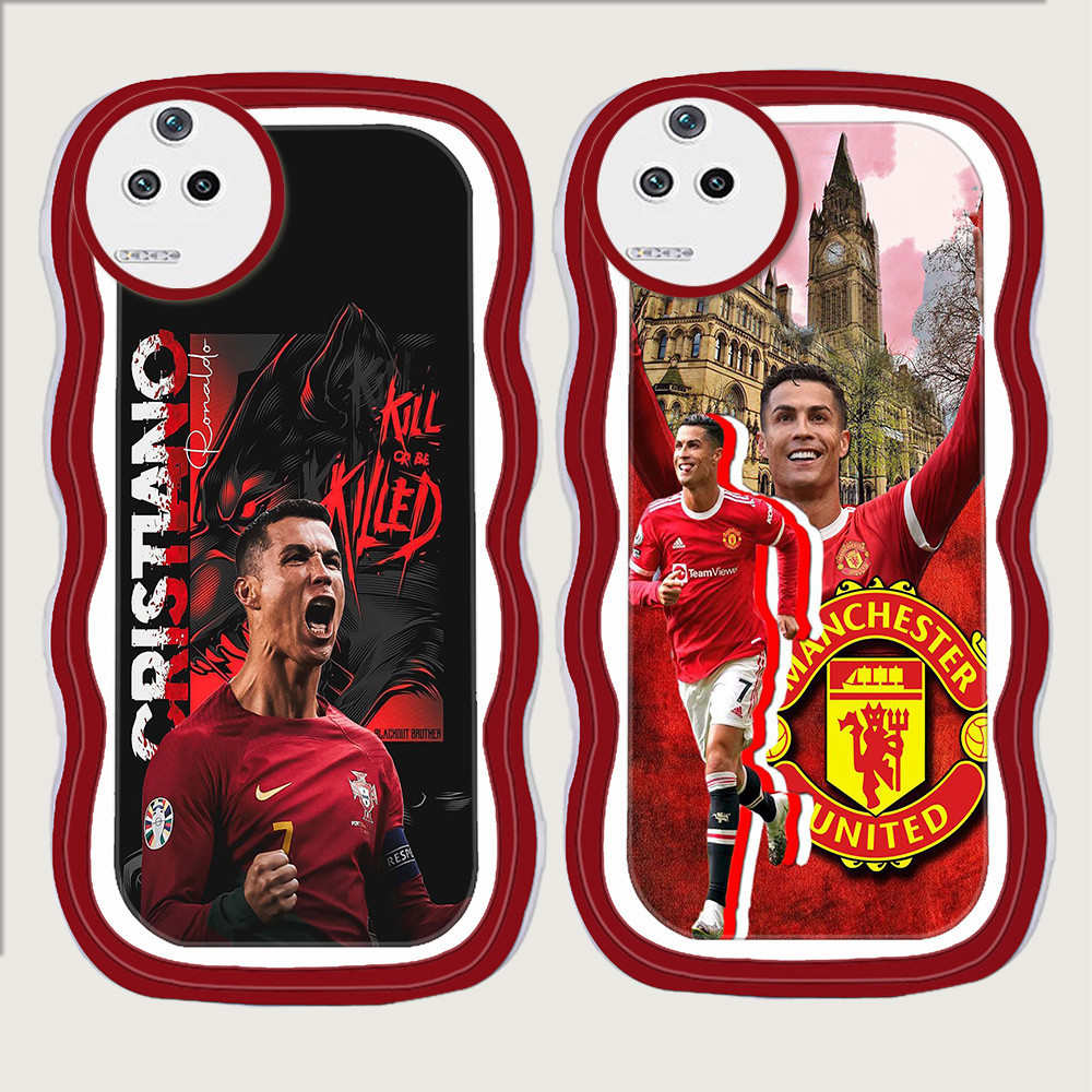CA42 Ronaldo Casing สําหรับ Xiaomi POCO F4 GT F6 F5 5G TPU เคสโทรศัพท์