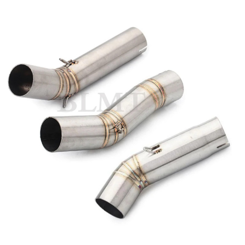 Motorcycle Exhaust Middle Link Pipe Muffler Escape Section Adapter Tube FOR GSXR 600 750 K6 K7 k8 K