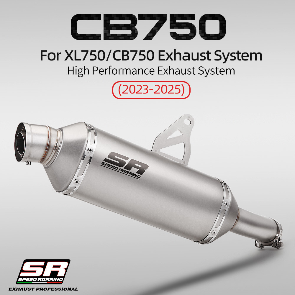 ลื่นบนหลอดสําหรับ XL750 Transalp 750 CB750 Hornet รถจักรยานยนต์ไอเสียกลาง Link ท่อ 51 มม. Escape Racing Kit ปรับเปลี่ยน ราคา ถูกที่สุด ดีลบีเคเค