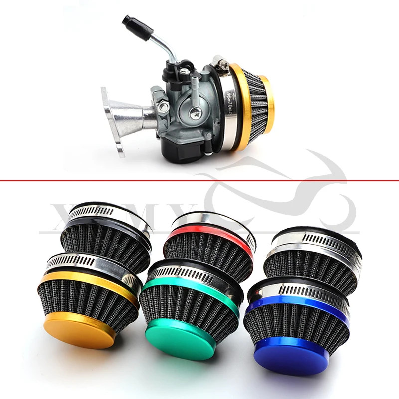 Motorcycle 37 49 50 80 cc 2 Stroke Water cooled Carb Carburetor With Intake pipe Air Filter For Min