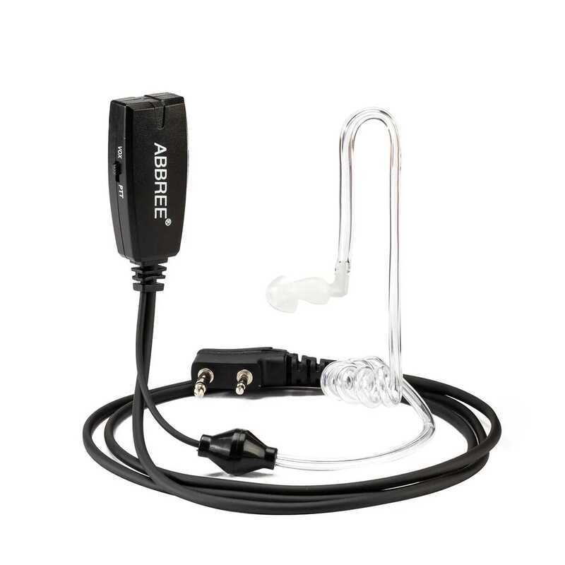 ▥  แอร์อะคูสติกท่อหูฟังชุดหูฟัง VOX 2 พิน K ปลั๊กสำหรับเคนวูด Tk-208/308  Bf-888S