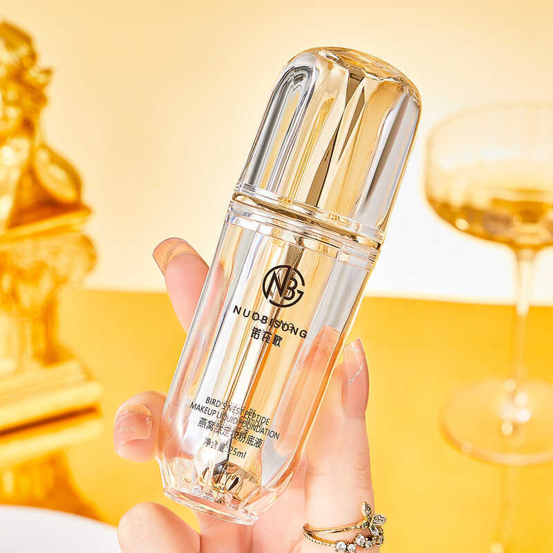 Nuo Pyrene Ge Birds Nest Peptide Holding Makeup Liquid Foundation Light คอนซีลเลอร์ Liquid Foundatio