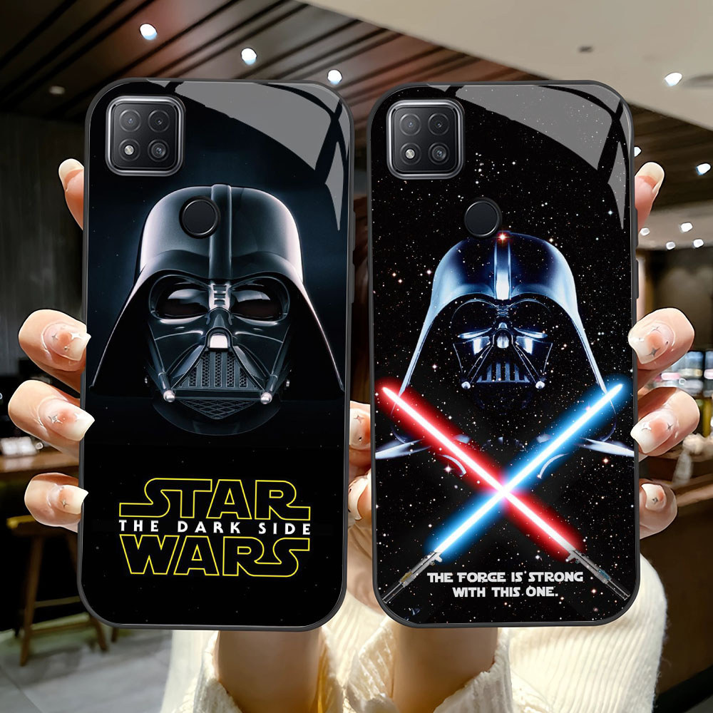 YS-88 Star Wars HD Glass Casing สําหรับ Xiaomi Redmi 9C 10C 10A 11A 9T 11 12 12C Lite หมายเหตุ 8 Poc