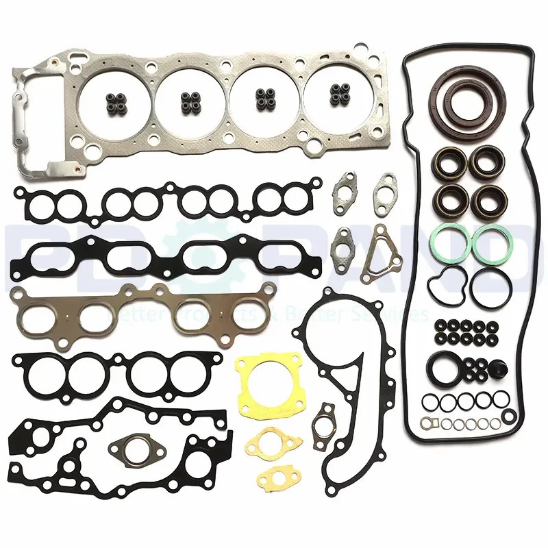 3RZFE 3RZ-FE Engine Overhaul Gasket Set kit for ForToyota Hilux Land Cruiser 4 Runner Hiace Dyna 26