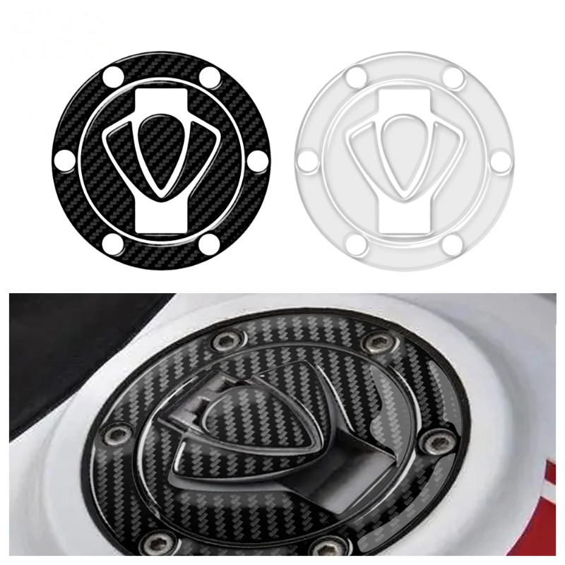 Motorcycle Tank Fuel Cap Protection Sticker for Benelli 300/ 600i/ 899/ 900/ 1300 (6 Holes)
