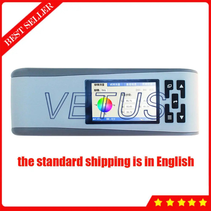 Color Analyzer Colorimeter Color Difference Meter Tester WF28 D65 Measuring Light Source with 8mm