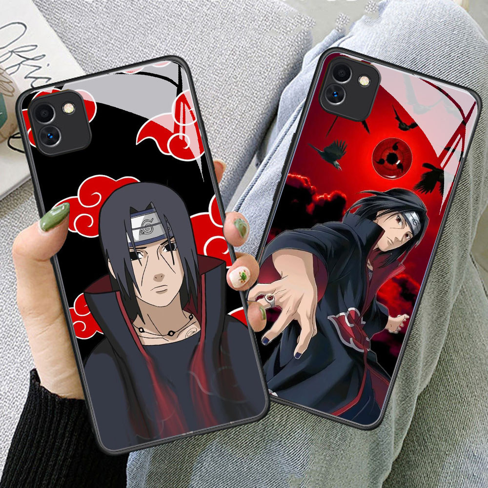TS-63 Itachi Uchiha HD Glass Casing สําหรับ Samsung A03 A04 A05 M04 F04 A04E Core