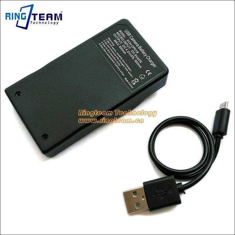 ▥ 2-In-1 Li20b Li-20Bแบตเตอรี่และusbชาร์จสำหรับolympusดิจิตอลกล้องcamedia Az-1 Az1 Az2 Az-2ซูมf