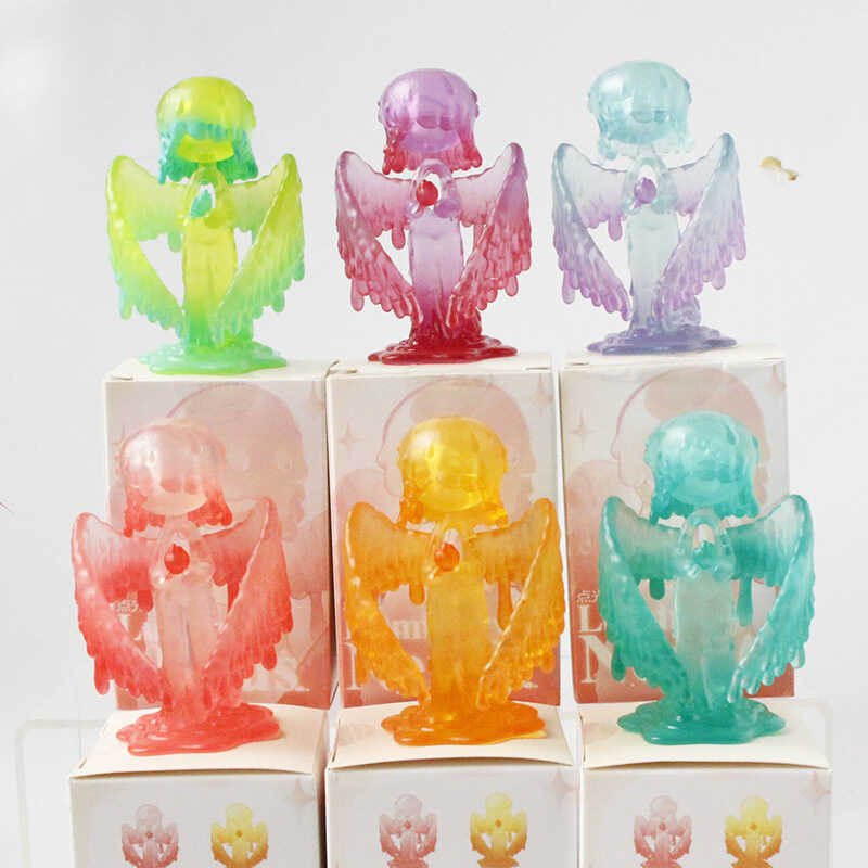 Resin Angel Nordic Retro Angel Palm Baby Angel---โมเดลอะนิเมะ