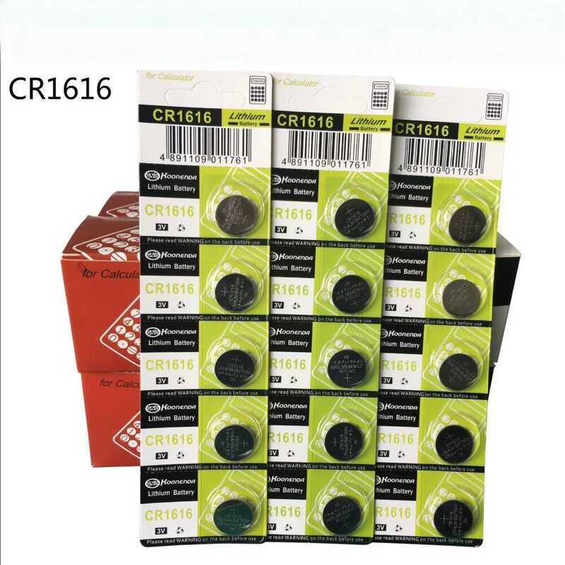 10PS แบตเตอรี่ลิเธียม CR1620/CR1616/CR1220/CR927/CR2477 สำหรับนาฬิกาของเล่น เครื่องชั่ง เครื่องคิดเล