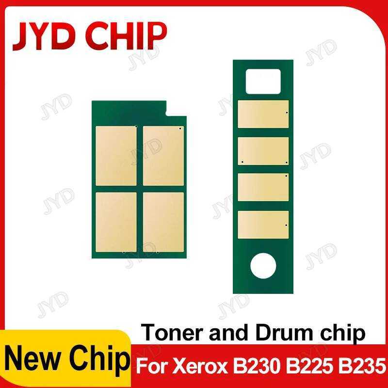 B235 โทนเนอร์ใหม่ 006R04400 006R04401 006R04404 006R04403 ชิปที่เข้ากันได้สำหรับ Xerox B230 B225 ชิป