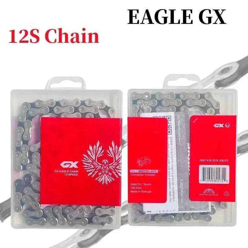 ▥ 12-Speed Chain 126L ออกแบบมาเพื่อเรขาคณิต ของ Sram, โซ่ GX Eagle มีความมั่นคง