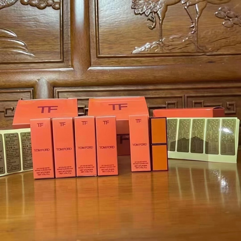 ของขวัญใหม่ 33/ชิ้น TF Bitter Peach Astringent Nectar Limited Edition No. 16 เบอร์ 100 สองสีทั้ง 3aa