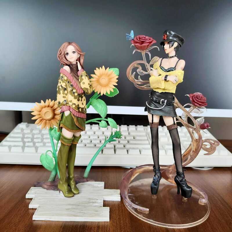 C 24Cm Nana Hachi Anime Figure Nana Komatsu Oosaki Action Figures Model Statue Collection Desop Dec