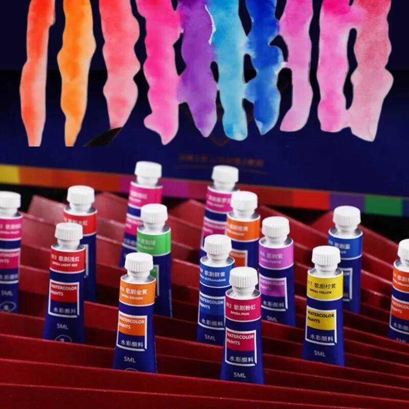 5ml/tumbler Rubens Opera Water Color Pigment Artists Art Supplies แบบพกพา Hand-ed สีน้ํา ing Creatio