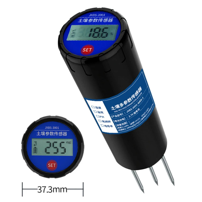 High Sensitivity Portable Soil Tester PH Meter Smart Nutrient Fertilizer Detector Meter NPK Sensor