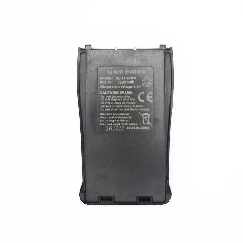 ▥ 2 ชิ้น  Walkie Talkie Bf-888S Original Li - Ion แบตเตอรี่สําหรับ Bf888s Pro Bf-666S H-