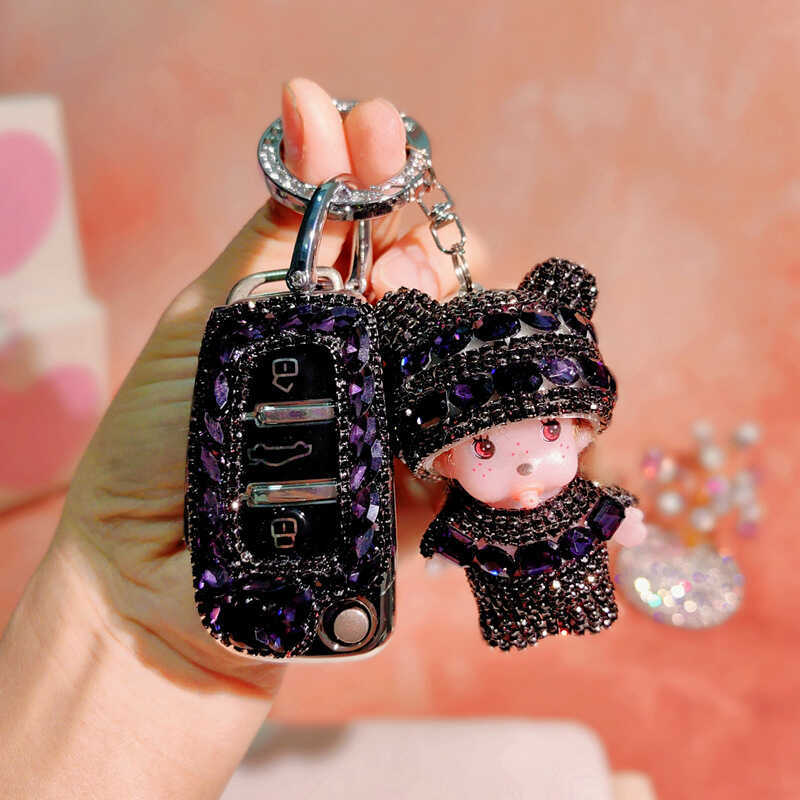 เหมาะสําหรับ Chery Little Ant eq1 ฝาครอบกุญแจ qq ไอศกรีม 2024 E3 Fengyun 2 ไอศกรีม Ruihu 3x หญิงเพชร