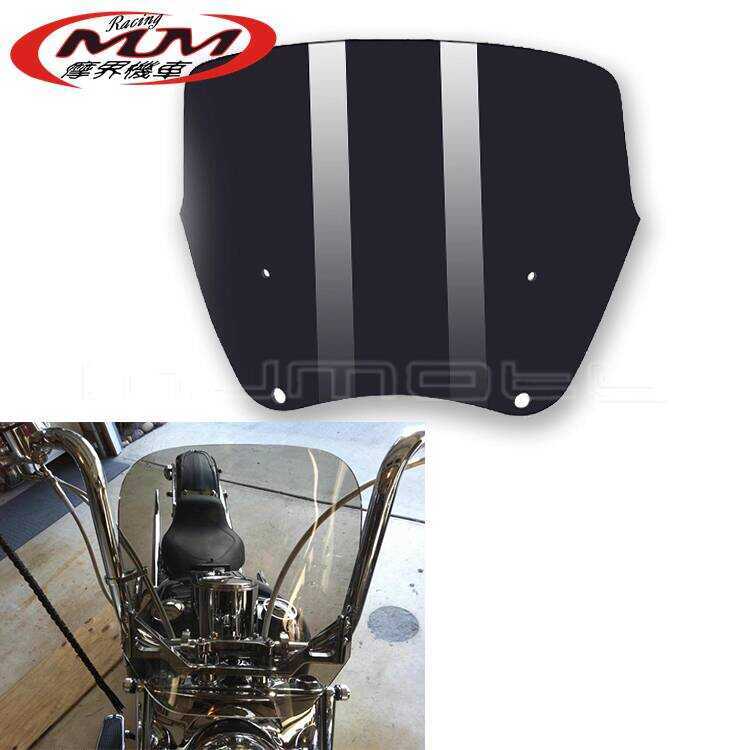 เหมาะสําหรับ Harley Davidson HD DYNA FXR อุปกรณ์ตกแต่งรถจักรยานยนต์ด้านหน้ากระจกกระจก