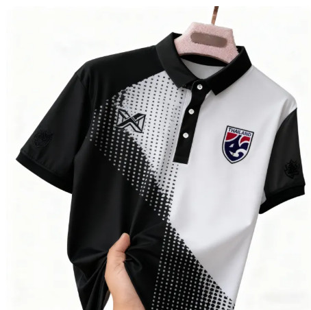 เสื้อโปโลผู้ชาย เสื้อโปโลพิมพ์ลาย เสื้อโปโลคู่รัก เสื้อโปโลรุ่น Vin Polo เสื้อโปโลทีมชาติ เสื้อผ้าระบายอากาศได้ดีและแห้งเร็ว