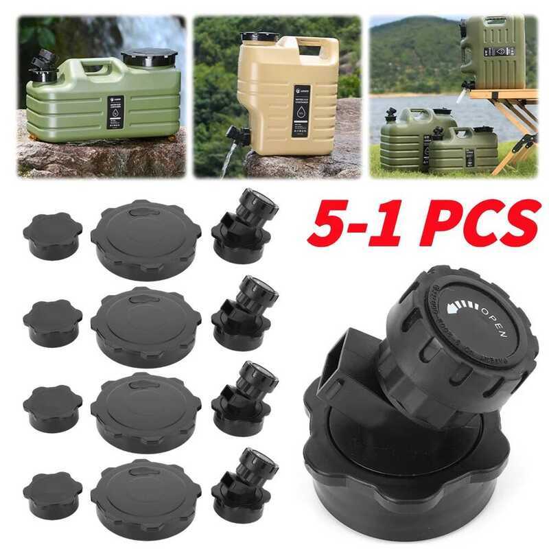 C 5-1Pcs Water Storage Container Lid With Faucet Leak-Proof Water Tank Lid Drinking Water Bucket Ca