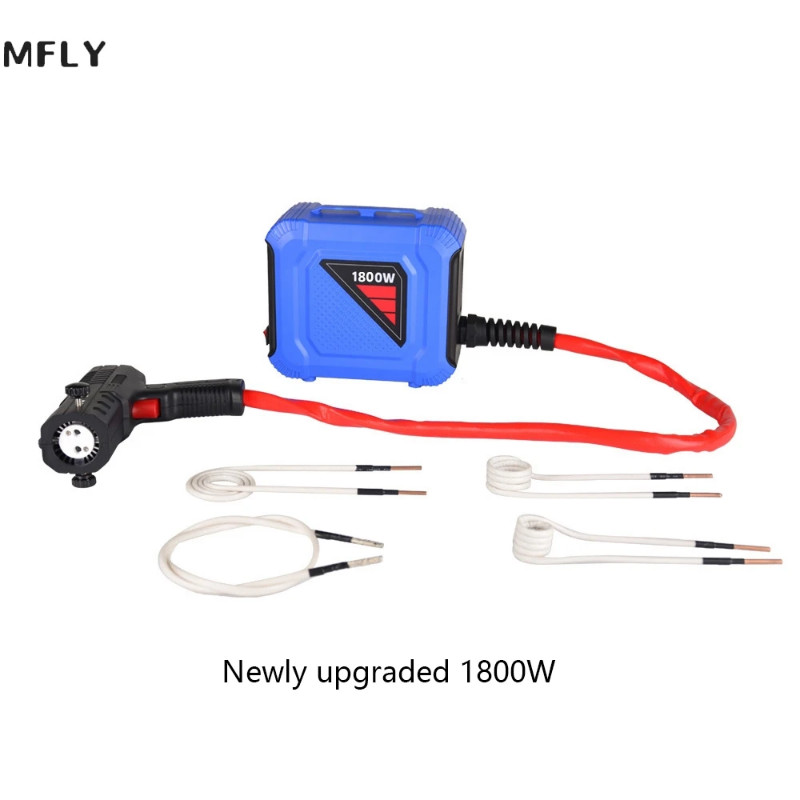 1800W Magnetic Induction Heater Portable Flameless Induction Heater Circuit DIY for Car Repair Bolt