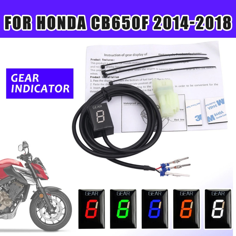 For Honda CB650F CB 650F CB650 F CB 650 F Motorcycle Accessories Gear Indicator Ecu Plug Speed Gear