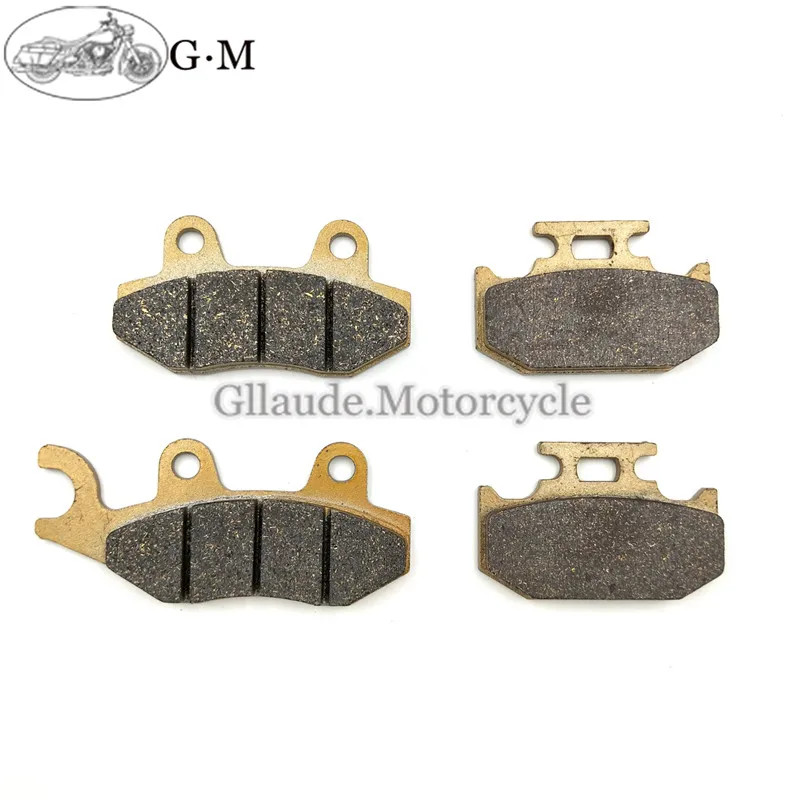 Motorcycle Front / Rear Brake Pads For Kawasaki KDX200 E 1993-1994 KDX250 D 1991-1994 KX125/250 198