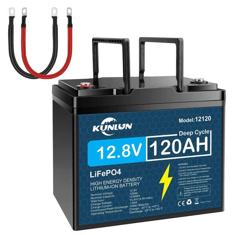 REACELL12V ชุดแบตเตอรี่ 120Ah/60Ah LiFePo4 สำหรับ BMS 4S4P RV, มอเตอร์เรือ, พลังงานแสงอาทิตย์และลม 1