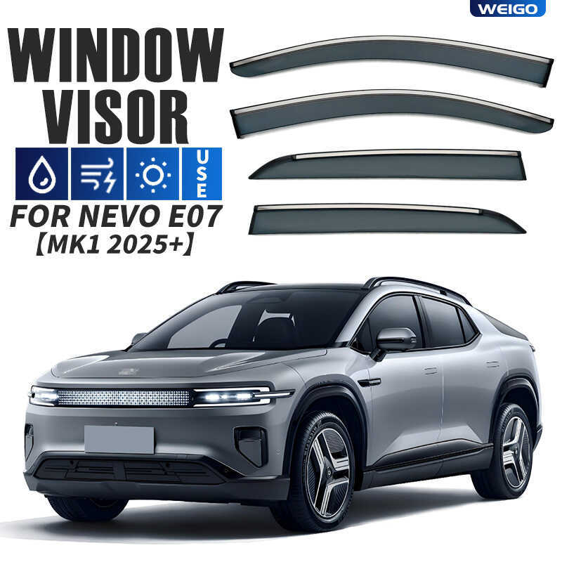 เหมาะสําหรับ Changan Qiyuan E07 ที่บังแดดกันฝน Nevo E07 ที่บังแดดหน้าต่าง