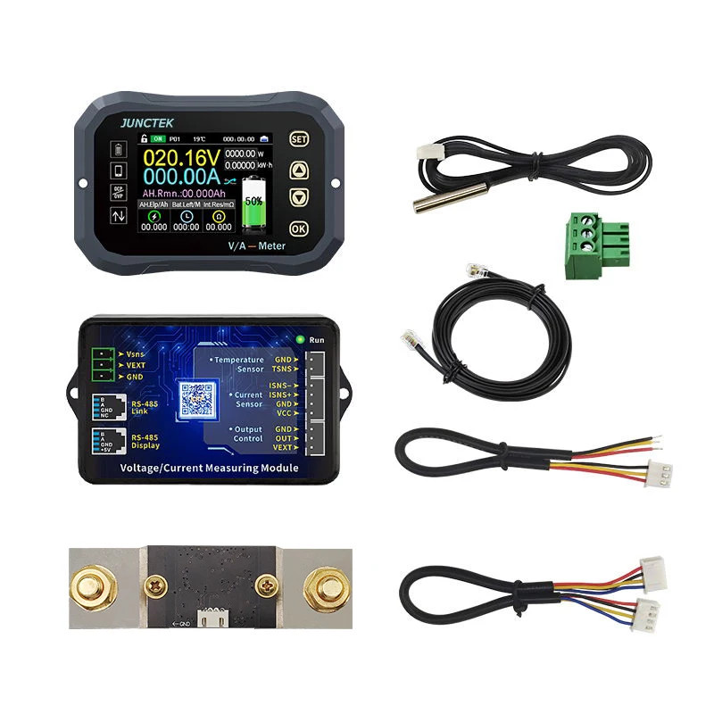 KG140F DC 0-120V 400A 600A Battery Tester Automatically Voltage Current Meter Battery Capacity Moni