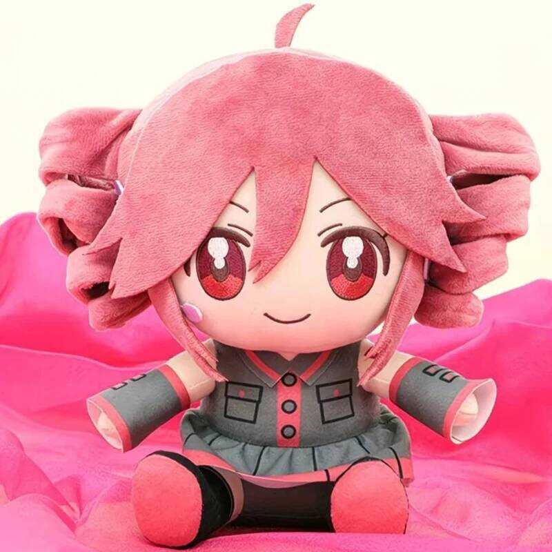 C 20Cm Kasane Teto Plush Toy Soft Doll Stuffed Plushies Figure Anime Cosplay Cartoon Birthday Prese