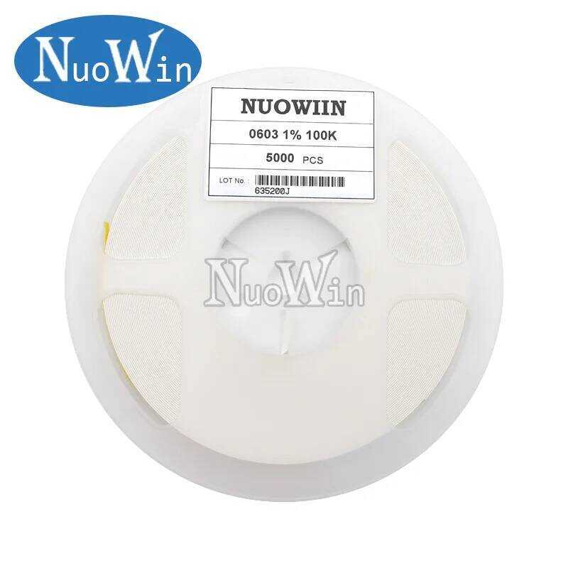 0603 5000ชิ้น/ล็อต ตัวต้านทาน 1% 0R-10M 1K 2.2K 3.3K 4.7K 10K 22K 47K 100K 220K 470K 0 0.1 0.22 1 10
