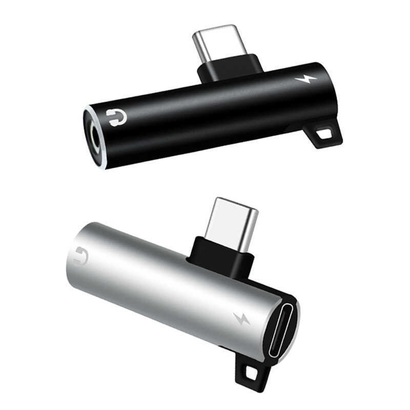 เหมาะสําหรับ Apple type c สองในหนึ่งเดียว 3.5 มม. โทรอะแดปเตอร์เสียงดิจิตอล DAC ตัวแปลงโทรศัพท์มือถื