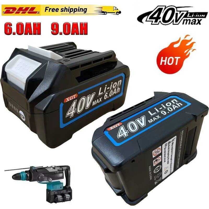 40V สำหรับแบตเตอรี่ลิเธียมไอออน MAX XGT 9.0AH รุ่น BL4020 BL4025 BL4040 BL4050 BL4080 สำหรับแบตเตอรี
