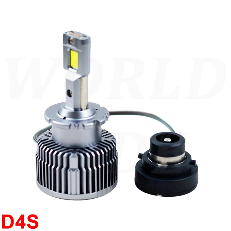 Dualvision D1S D3S D5S LED Headlights HID D2S D4S D4R D8S D1R D2R D3R Turbo LED CSP Chip 6000K Whit