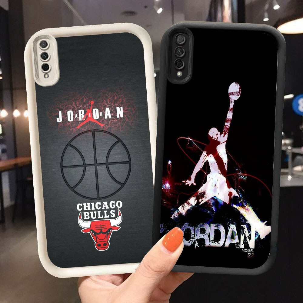 SAMSUNG YS-72 Michael Jordan NBA ปลอกกันกระแทกสําหรับSamsung A50 A50s M02 A30S A7 A02 A03 A26 A17 Co
