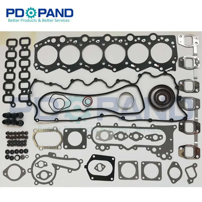 24V 1HD 1HDT 1HD-T Engine Overhaul Rebuilding Gasket Set for Toyota  Land Cruiser/Coaster 4200cc 4.