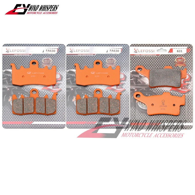 Front Rear Brake Pads For CAN-AM CAN AM Spyder F3 LTD (SE6/SM6) F3-S Daytona 500 F3-T RT RT-S ST ST