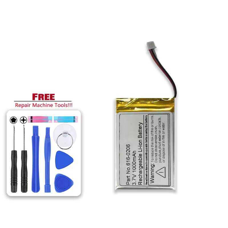 Battery 616-0206 616-0183 1000mAh For Apple iPod Classic 4th Gen Photo U2 A1059 20 40GB