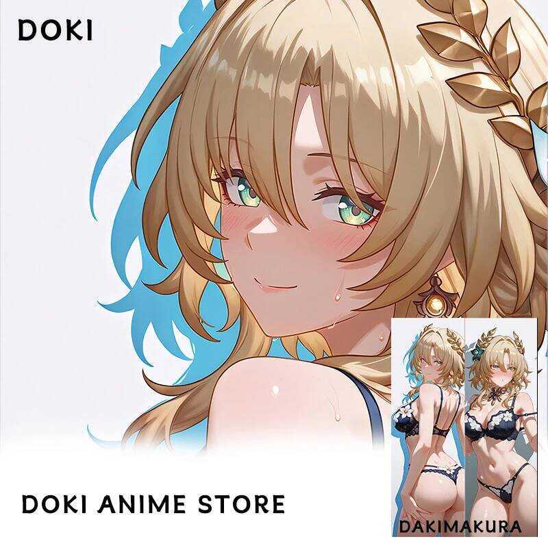 ปลอกหมอน Dakimakura Aglaea สองด้าน พิมพ์ลายละเอียดสูง ขนาดเต็มตัว สำหรับแฟน anime